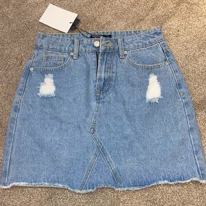Nasty Gal jean skirt!